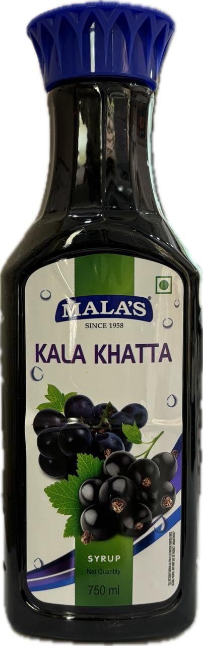 Mala's Kala Khatta Syrup 750 ml